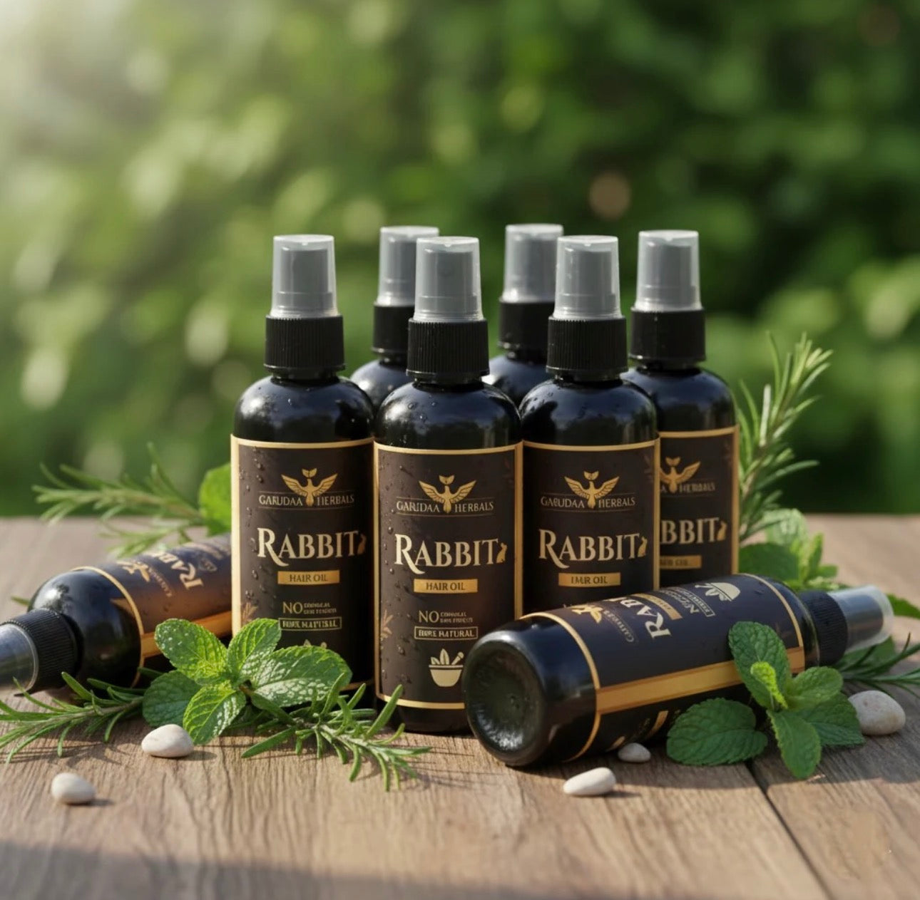 Rabit Herbal Hair Oil - 100% Effective!