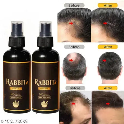 Rabit Herbal Hair Oil - 100% Effective!