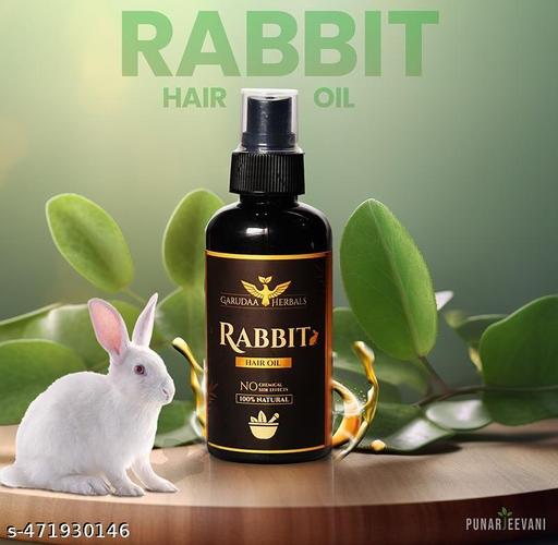 Rabit Herbal Hair Oil - 100% Effective!